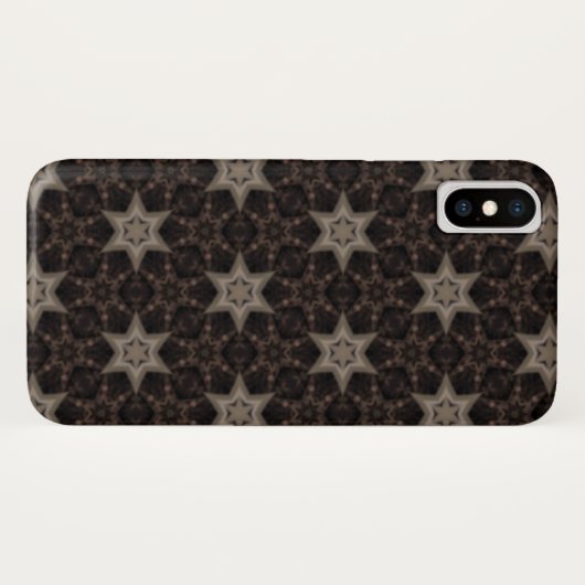 Sterren Case-Mate iPhone Case (Achterkant (horizontaal))