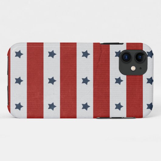 Sterren Case-Mate iPhone Case (Achterkant (horizontaal))