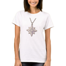 Sterren Charme T-Shirt | Elegante Hemelse Sieraden