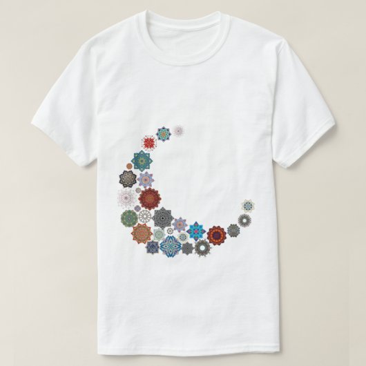 Sterren Crecent T-shirt (Design voorkant)