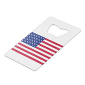 Sterren Creditkaart Flessenopener (Achterkant Gekanteld)