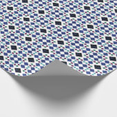 Sterren Diamanten Cadeaupapier (Hoek)