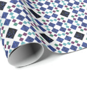 Sterren Diamanten Cadeaupapier (Rol Hoek)