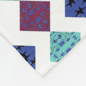 Sterren Diamanten Fleece Deken (Hoek)