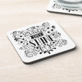 Sterren die ze voor je schenen drankjes onderzetter (Linkerzijde)