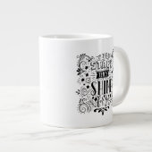 Sterren die ze voor je schenen grote koffiekop (Voorkant rechts)