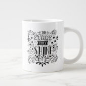 Sterren die ze voor je schenen grote koffiekop (Rechts)