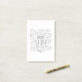 Sterren die ze voor je schenen post-it® notes (Op bureau)