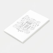 Sterren die ze voor je schenen post-it® notes (Schuin)