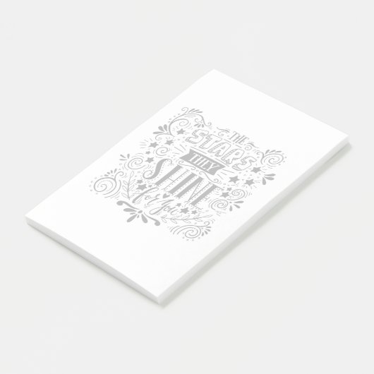 Sterren die ze voor je schenen post-it® notes (Schuin)