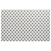 sterren donkergrijs half parel stof (Fat Quarter)
