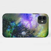 sterren door de bomen iPhone 5 Hoesje (Achterkant (horizontaal))