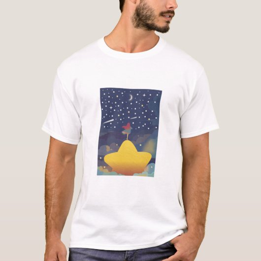 Sterren Droomreis. T-shirt (Voorkant)