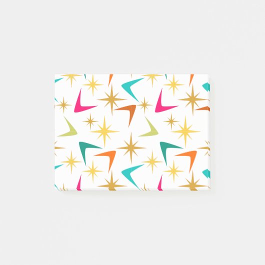 Sterren en Boemerangs Post-it® Notes (Voorkant)