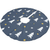 Sterren en Bomen Kerstmis Kerstboom Rok (Gekanteld)