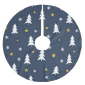 Sterren en Bomen Kerstmis Kerstboom Rok (Voorkant)