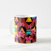Sterren En Bussen Koffiemok (Voorkant links)