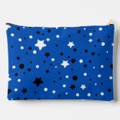 Sterren en cirkels op blauw etui (Achterkant)