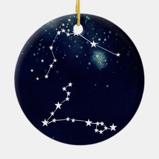 Sterren en de kleine prinsesversieringen keramisch ornament (Achterkant)