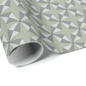 Sterren en diamanten elke kleur geometrisch patroo cadeaupapier (Rol Hoek)