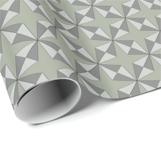 Sterren en diamanten elke kleur geometrisch patroo cadeaupapier (Rol Hoek)