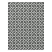 Sterren en diamanten grijs tafelkleed (Voorkant)