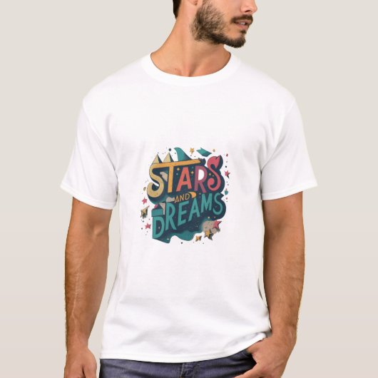 Sterren en dromen t-shirt (Voorkant)