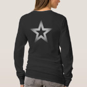 Sterren en glitter t-shirt (Achterkant)