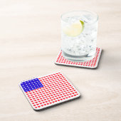 Sterren en hartvuur bier onderzetter (Rechterzijde)