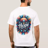 Sterren en hoop t-shirt (Achterkant)