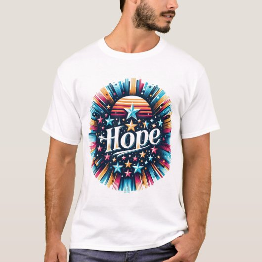 Sterren en hoop t-shirt (Voorkant)