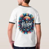 Sterren en hoop t-shirt (Achterkant volledig)