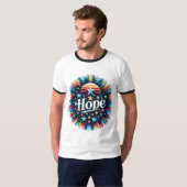 Sterren en hoop t-shirt (Voorkant volledig)
