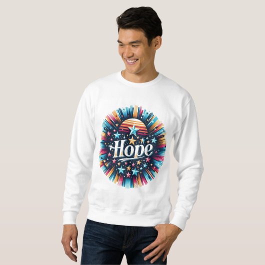 Sterren en hoop trui (Voorkant volledig)