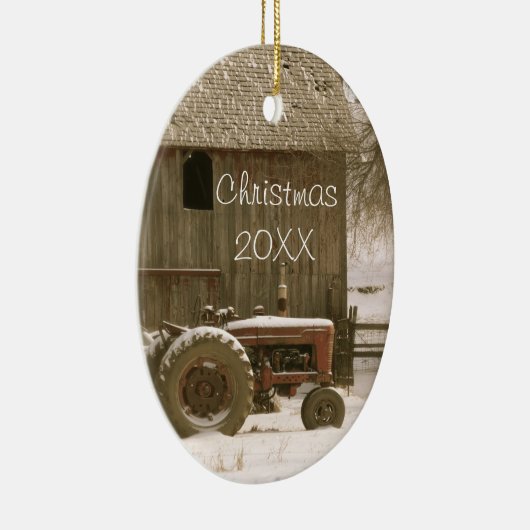 Sterren en kerstversiering keramisch ornament (Rechts)