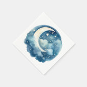 Sterren en maan dromerige servet (Hoek)