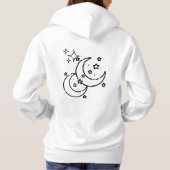 Sterren en maan hoodie (Achterkant)