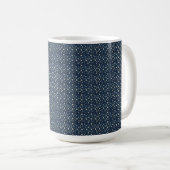 Sterren en Maan Patroon Koffiemok (Voorkant rechts)