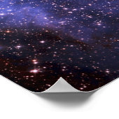 Sterren en Melkweg Poster (Hoek)