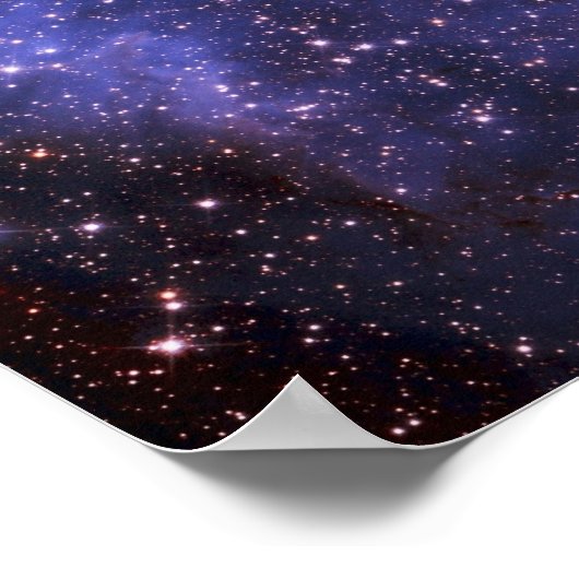 Sterren en Melkweg Poster (Hoek)