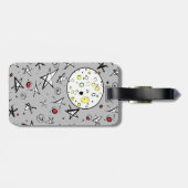 Sterren en Moon Bagagelabel (Achterkant horizontaal)