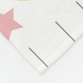 Sterren en Moon Fleece Deken (Hoek)