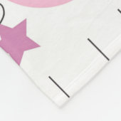 Sterren en Moon Fleece Deken (Hoek)