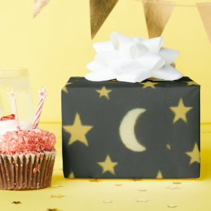 Sterren en moons cadeaupapier