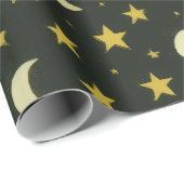 Sterren en moons cadeaupapier (Rol Hoek)