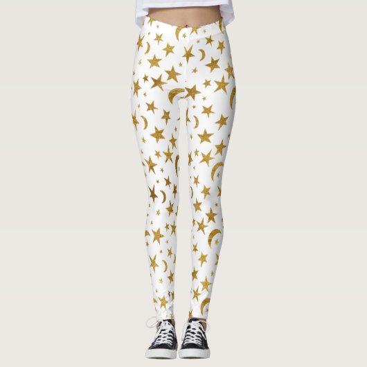 Sterren en moons leggings (Voorkant)