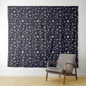 Sterren en moons wandkleed (In Situ (horizontaal))