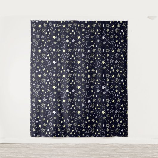 Sterren en moons wandkleed (Voorkant)