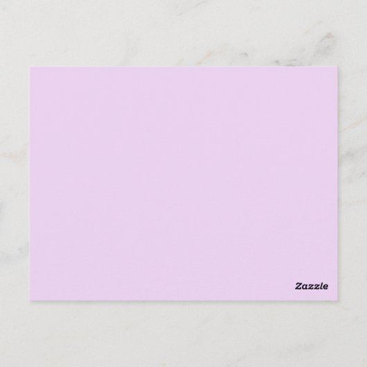 Sterren en pentagram briefkaart (Achterkant)