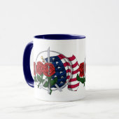 Sterren en Rozen - Mok (Voorkant links)